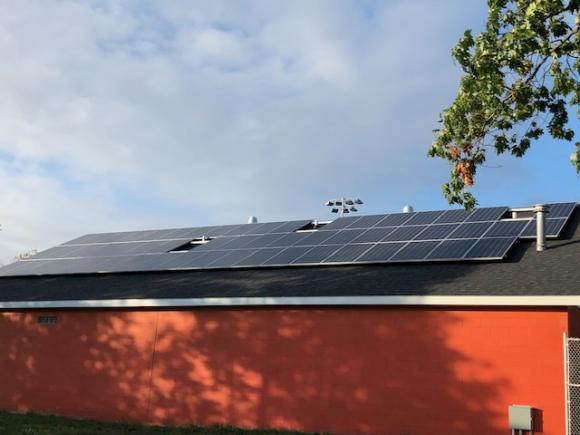 New Solar Panels at Houghton High School